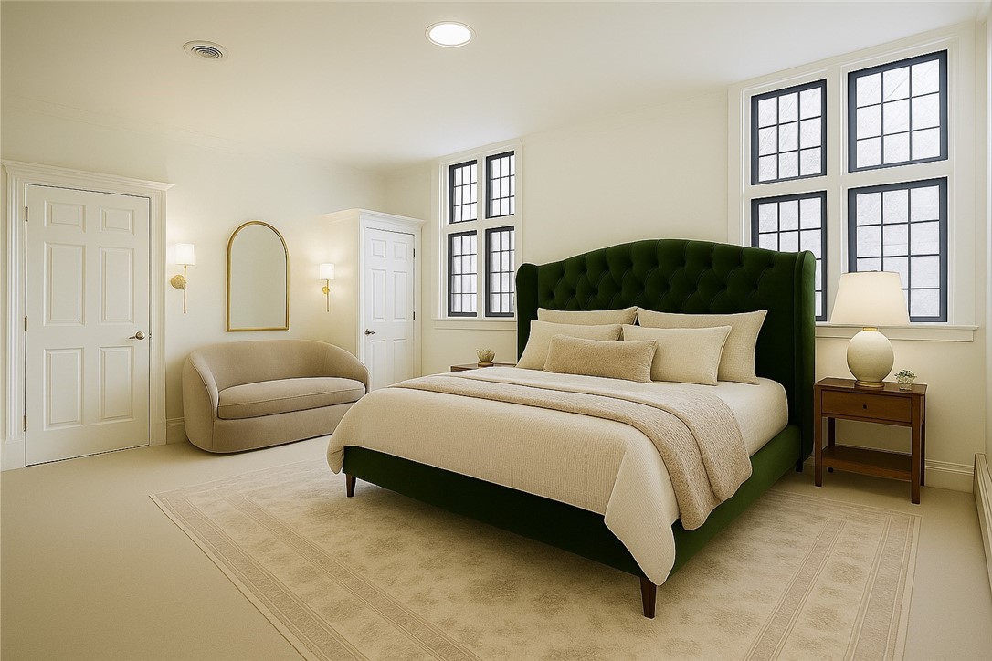 901 East Avenue, Unit D Rochester, NY 14607 - Photo 28 of 42 primary bedroom (previous picture) *staged with Ch