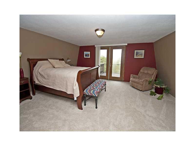 332 Country Club Road Washington, PA 15301 - Photo 15 of 24 Bedroom. 2nd bedroom has private deck that offers one of the many amazing views.