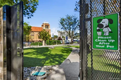 a view of a park with plants and bench