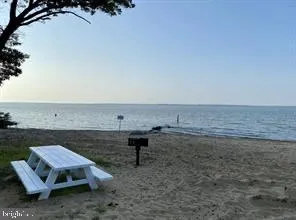 a view of beach and lake