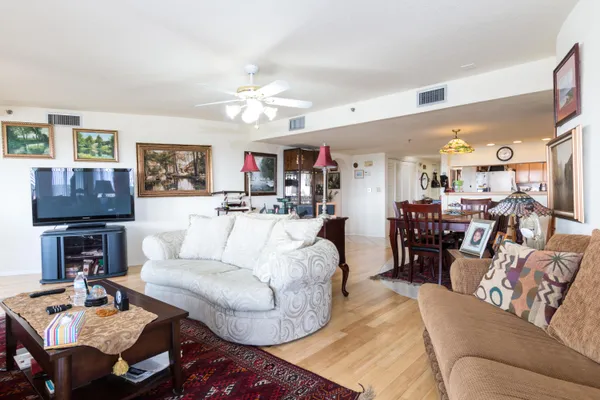 a bedroom with a workspace