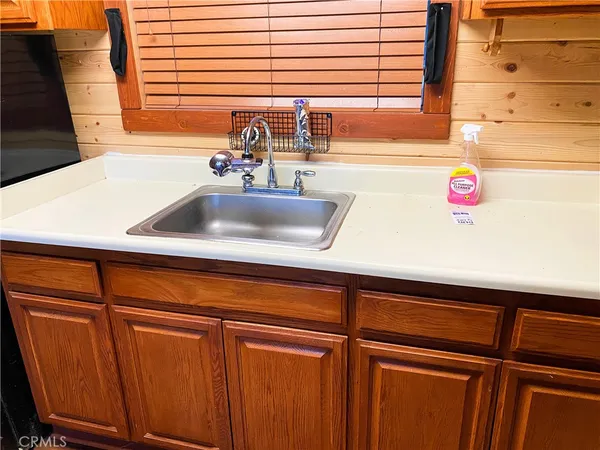 a view of outdoor space with garden and entertaining space