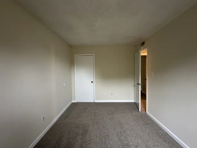 an empty room with an empty space