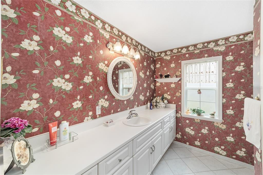 2320 Southeast 33rd Street Ocala, FL 34471 - Photo 36 of 67 a bathroom with a sink a vanity and a mirror