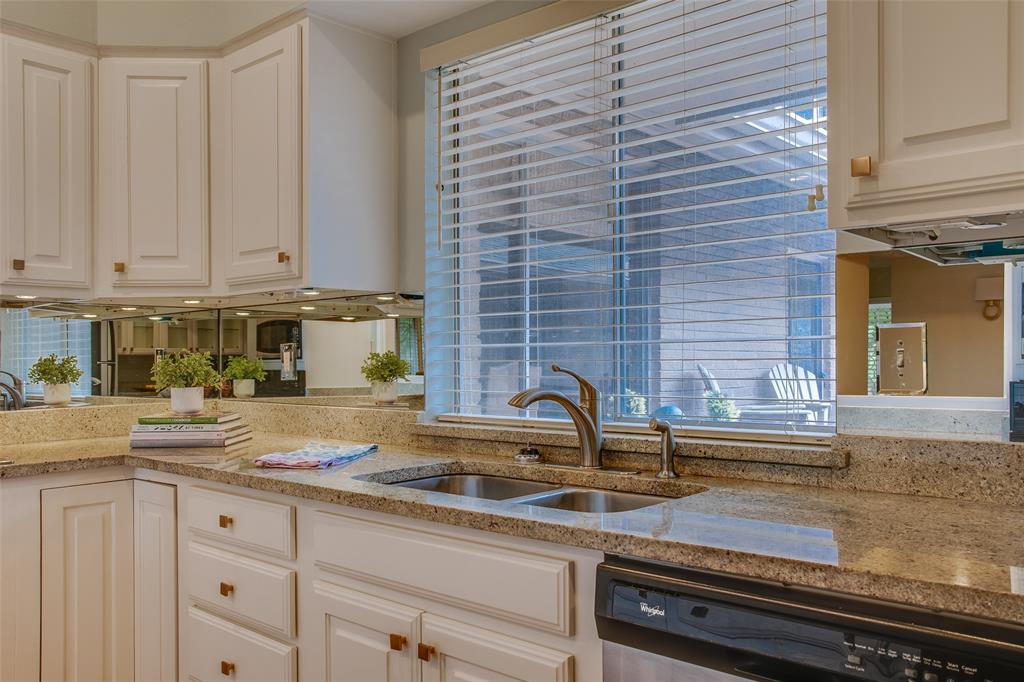 6314 Bandera Avenue, Unit C Dallas, TX 75225 - Photo 18 of 40 a kitchen with a sink and cabinets