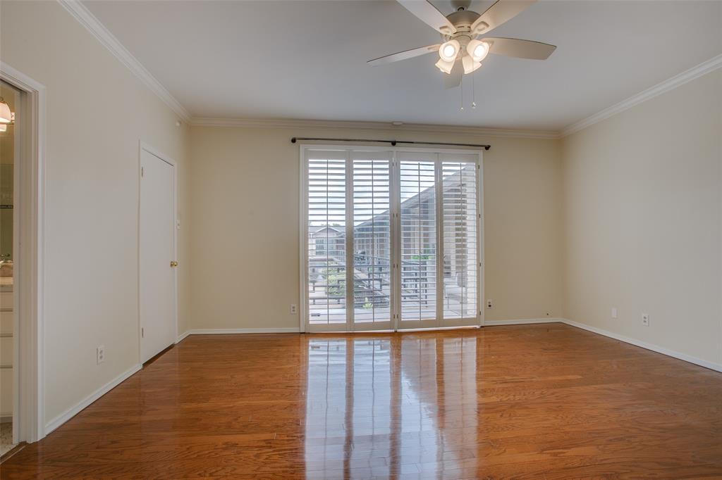 6314 Bandera Avenue, Unit C Dallas, TX 75225 - Photo 28 of 40 wooden floor in an empty room with a window