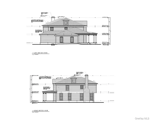 a white building with a view of a building