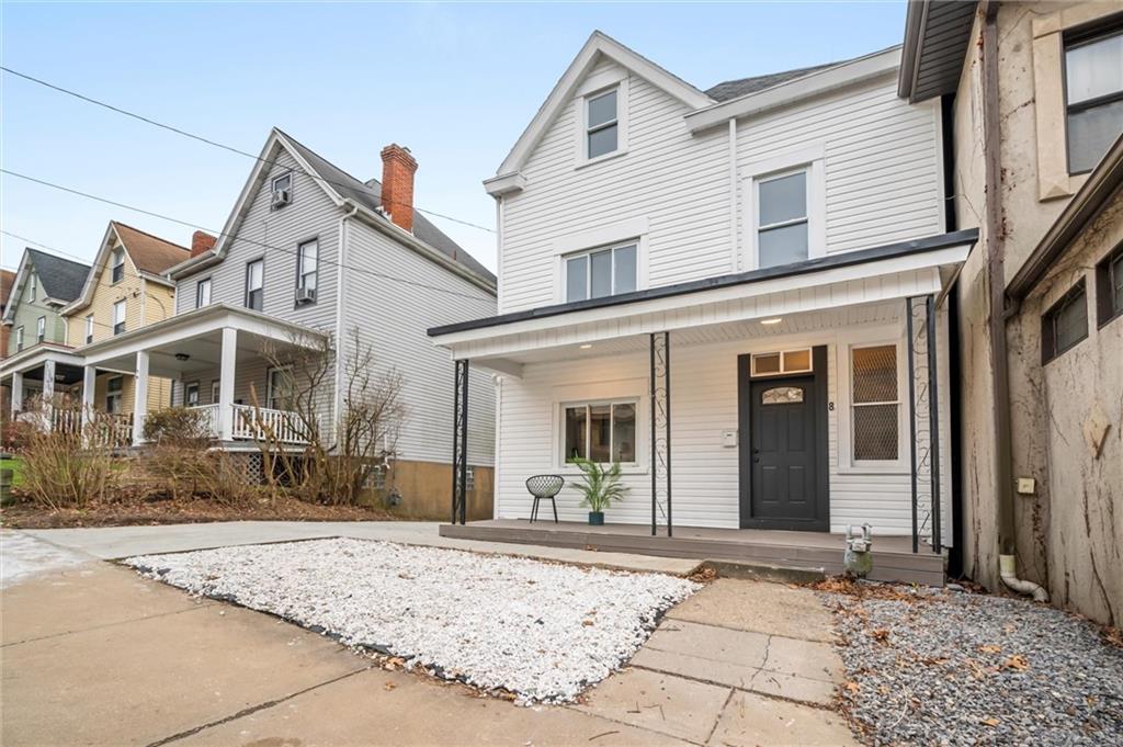 8 Marie Avenue Avalon, PA 15202 - Photo 2 of 48 a view of a white house with a outdoor space