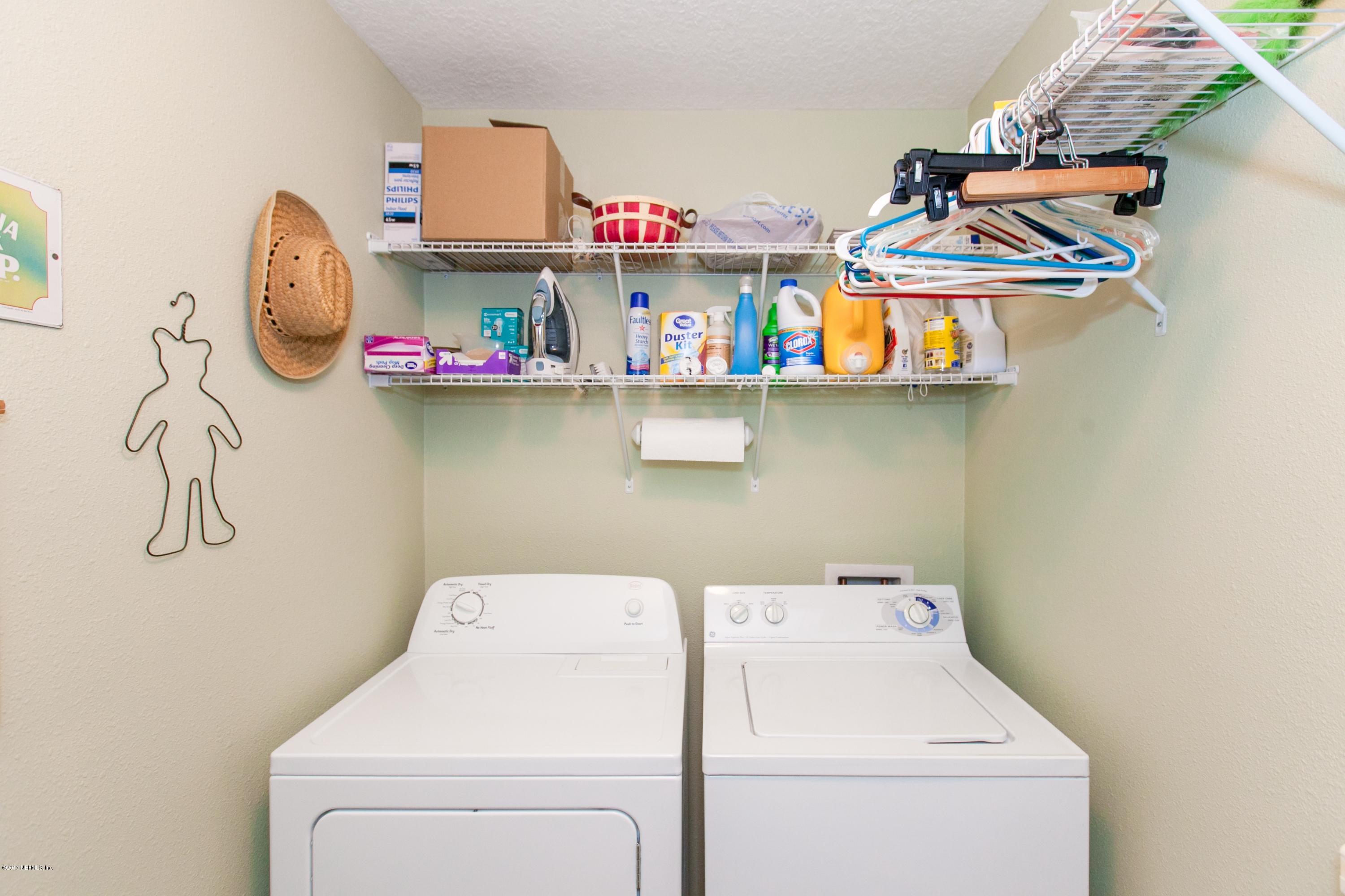 490 Irish Rose Road St. Augustine, FL 32092 - Photo 37 of 44 a utility room with dryer and washer