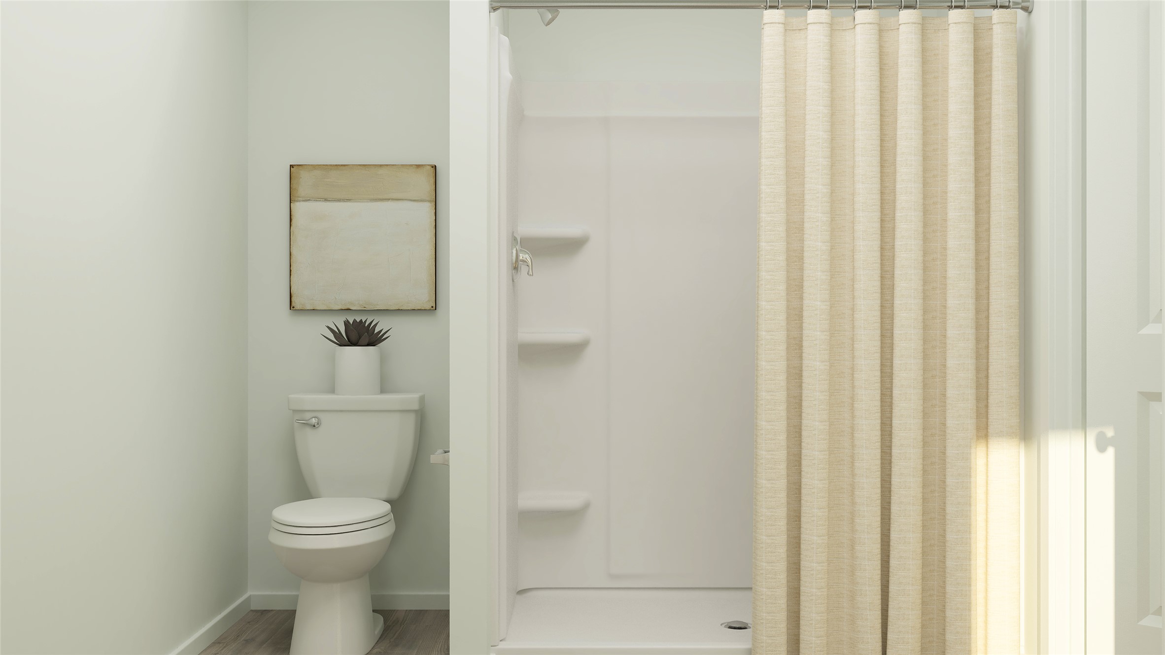 2915 Blue Rdg Lane Temple, TX 76501 - Photo 25 of 29 a white toilet sitting next to a shower