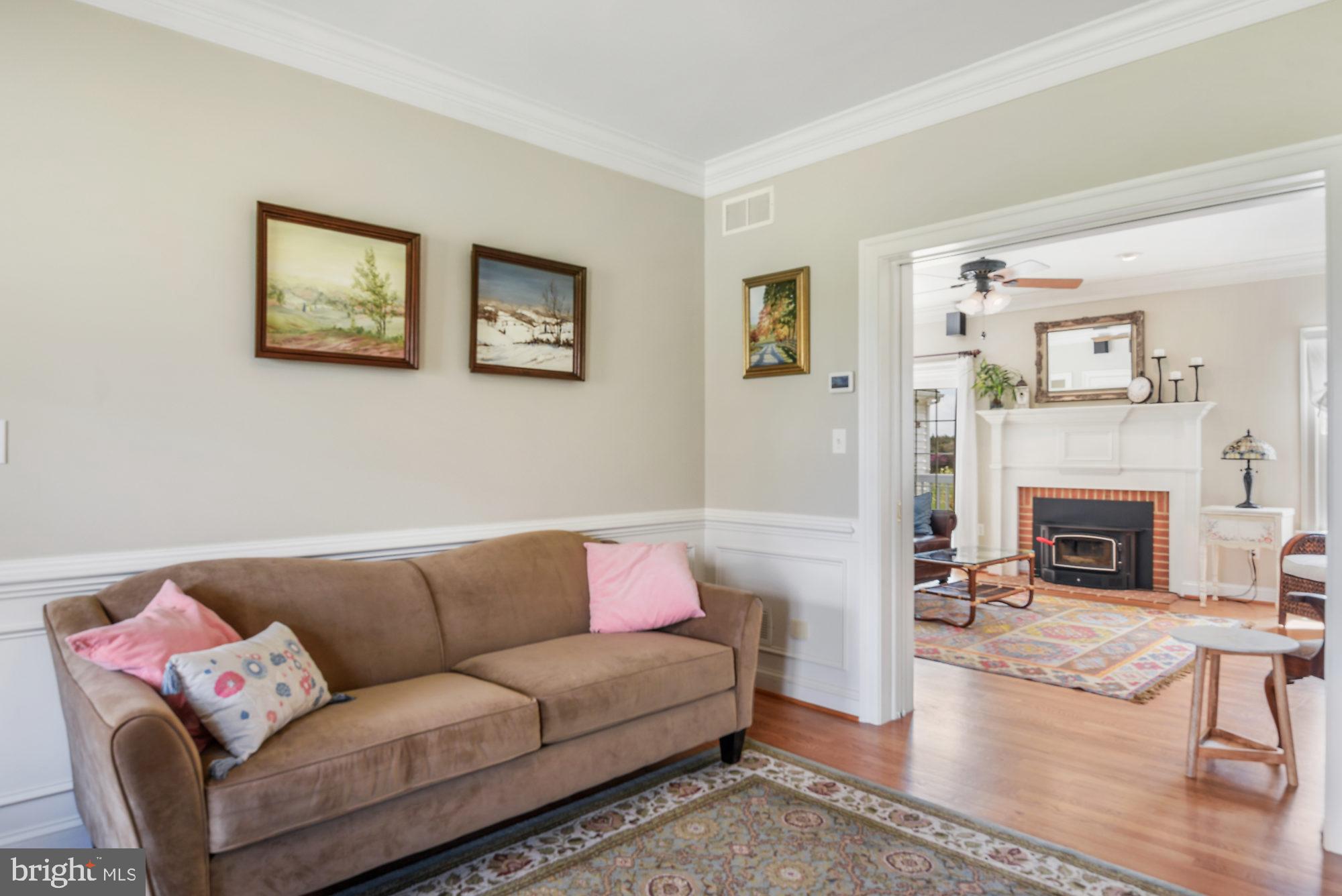 2209 Amoss Mill Road Pylesville, MD 21132 - Photo 12 of 33 Living room, view to family room.