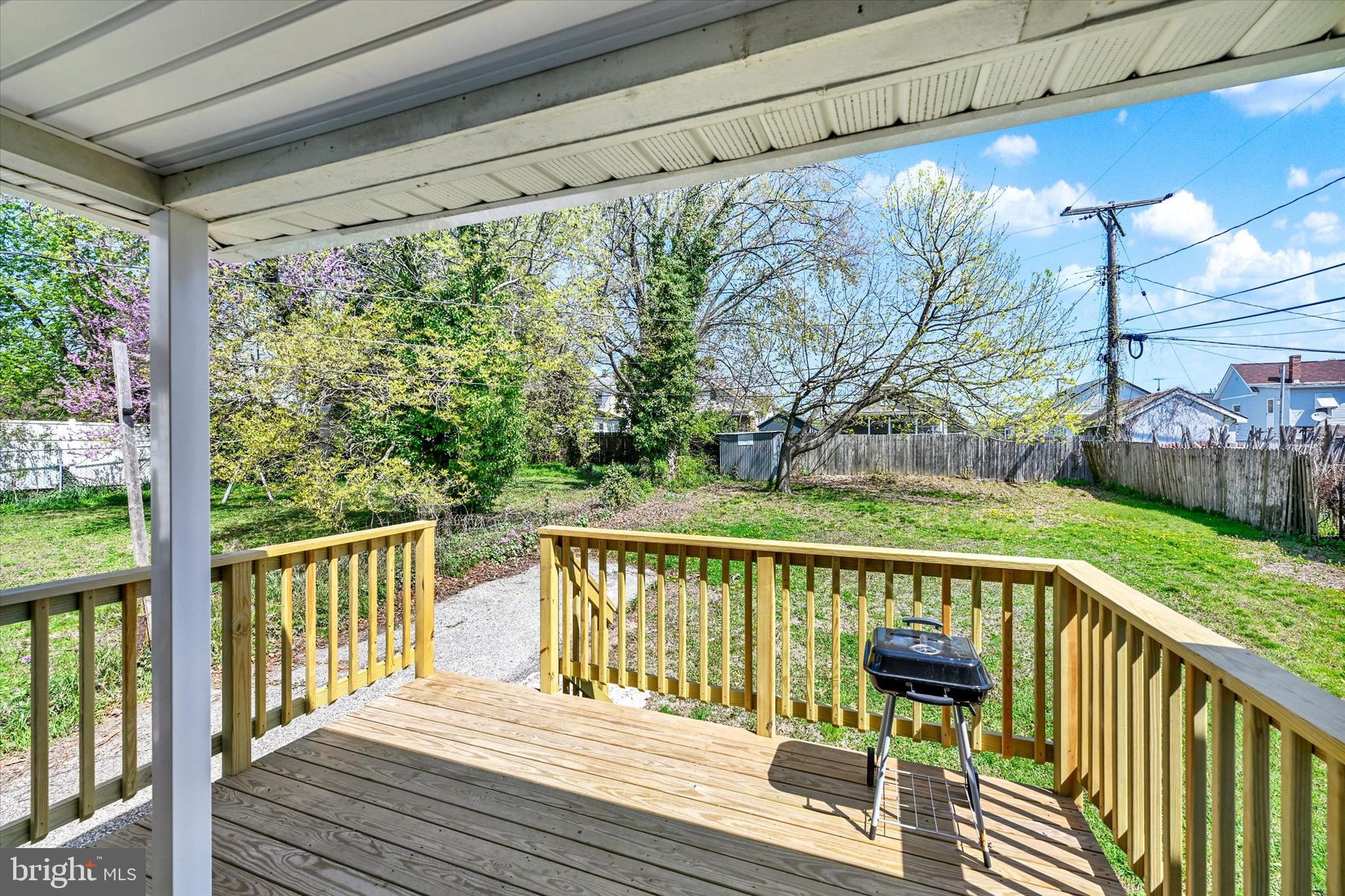 100 Fuller Avenue Baltimore, MD 21206 - Photo 30 of 31 Rear deck