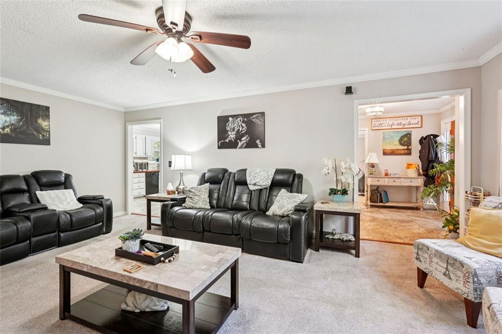 39 Hampton Way Carrollton, GA 30116 - Photo 8 of 57 a living room with furniture a rug and a window
