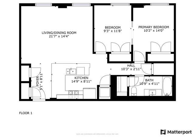 $330,000 | 888 South Michigan Avenue, Unit 401, Chicago, IL 60605
