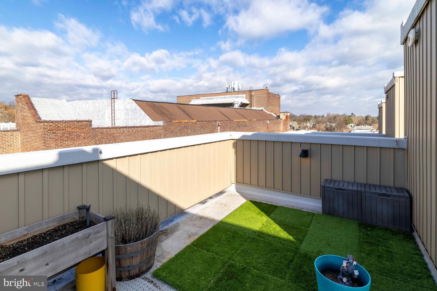 23 East Durham Street, Unit C2 Philadelphia, PA 19119 - Photo 32 of 40 a view of a backyard with sitting area