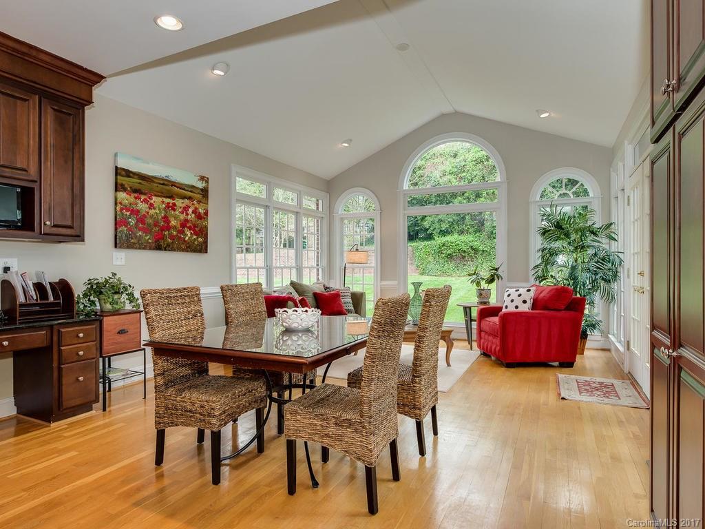 1415 Windy Ridge Road Charlotte, NC 28270 - Photo 12 of 24 a view of a dining room with furniture window and outside view