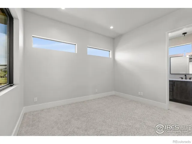 a view of empty room