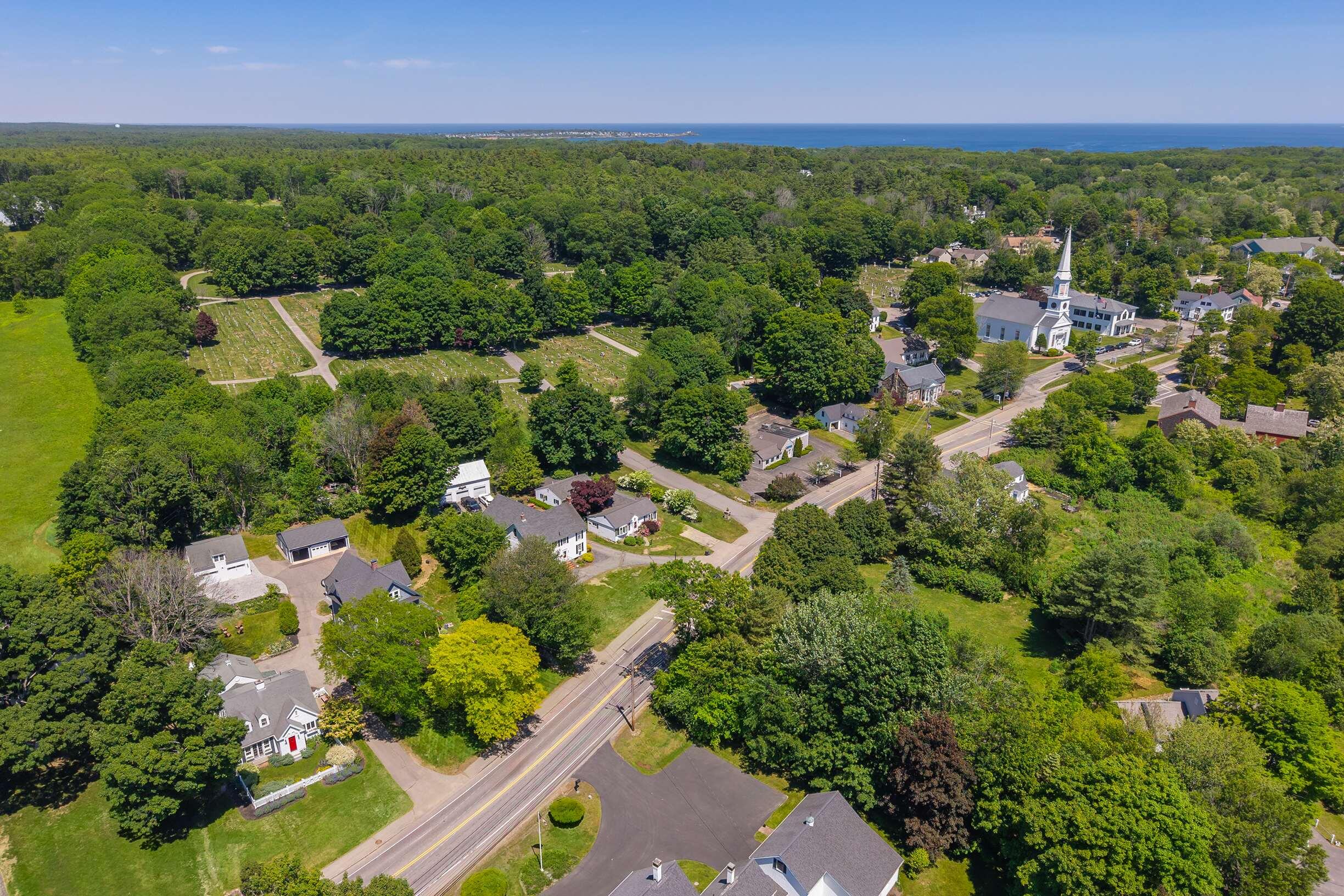 152 York Street York, ME 03909 - Photo 40 of 42 Aerial view of York Village