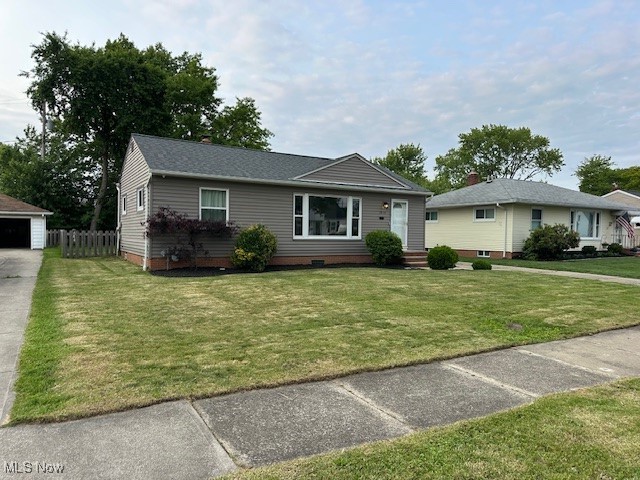 30101 Oakdale Road Willowick, OH 44095 - Photo 13 of 17 Ranch-style home with crawl space and an outbuilding