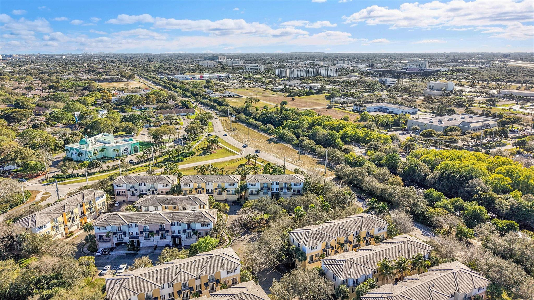 3605 Northwest 5th Terrace Boca Raton, FL 33431 - Photo 47 of 48 an aerial view of residential houses with outdoor space