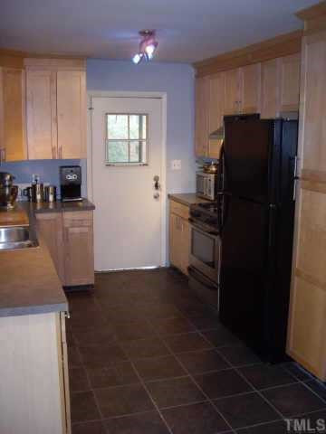 716 Chatham Lane Raleigh, NC 27610 - Photo 4 of 11 Eat-in Kitchen and/or Breakfast nook; Maple kitchen cabintes and cer tile floor Other
