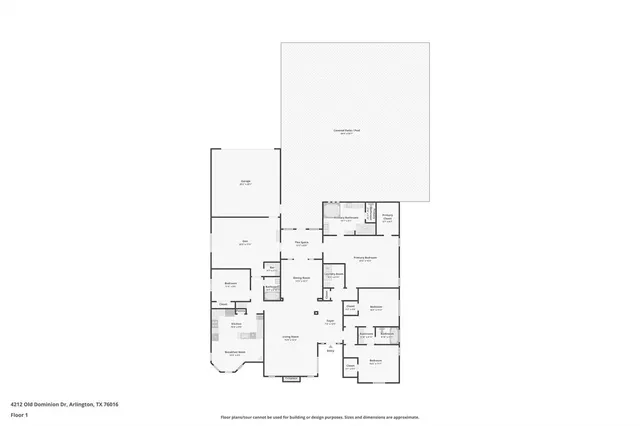 $545,000 | 4212 Old Dominion Drive, Arlington, TX 76016