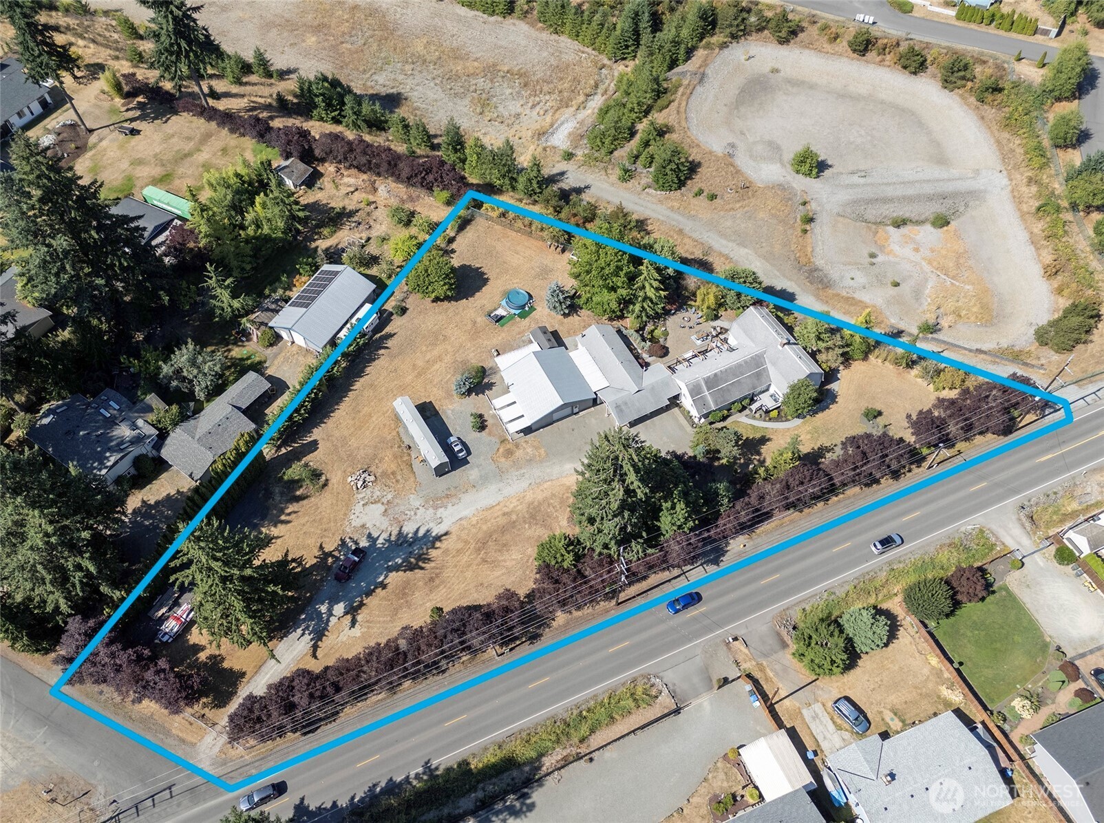 4712 Brookdale Road East Tacoma, WA 98446 - Photo 39 of 40 an aerial view of a house