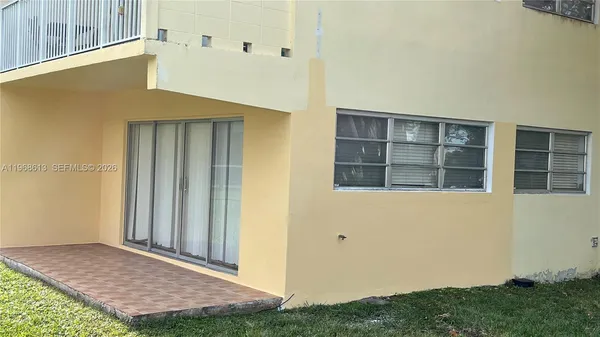 a view of front door