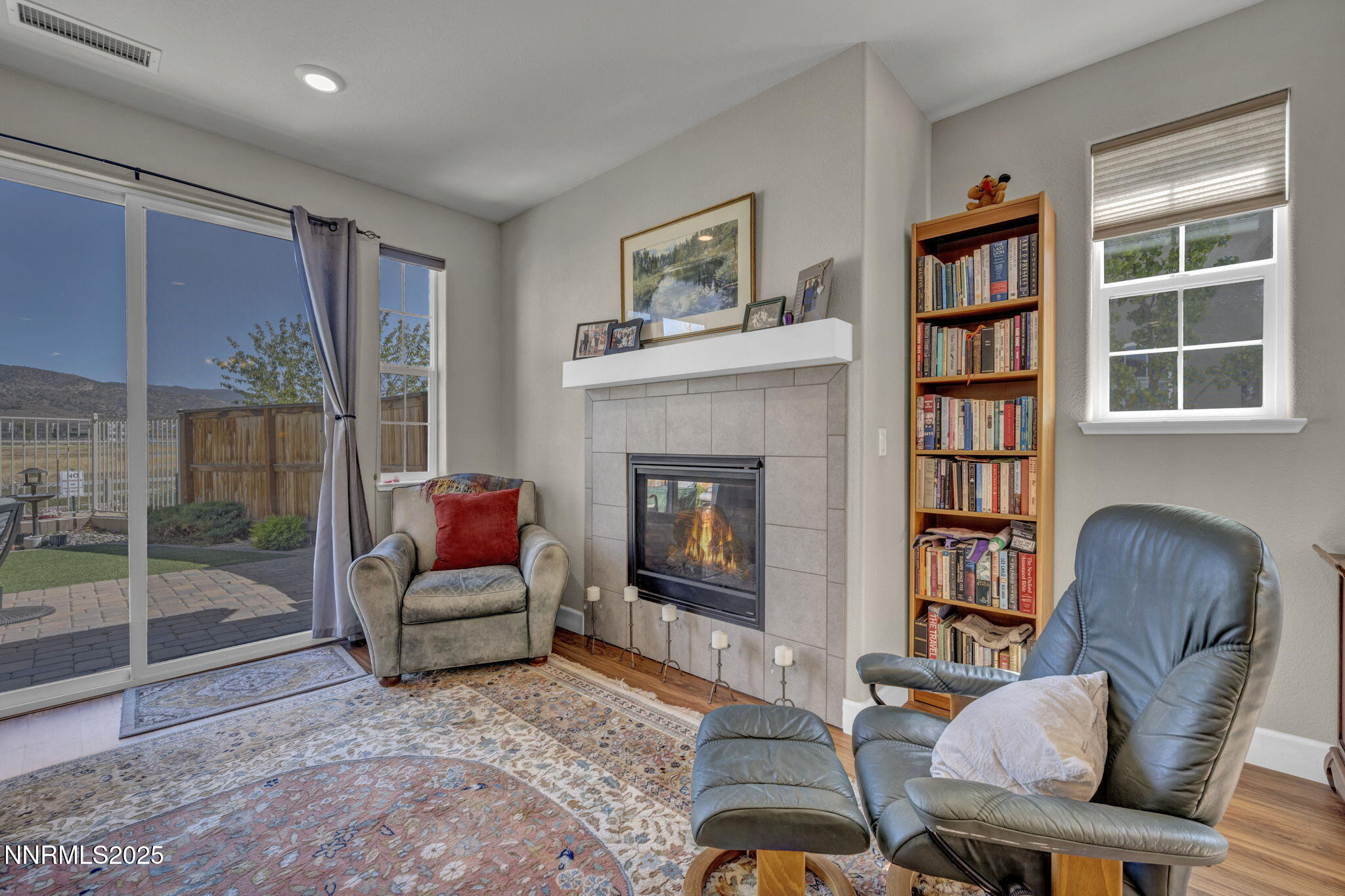 1940 Dark Horse Road, Unit C Reno, NV 89521 - Photo 11 of 69 a living room with furniture and a fireplace