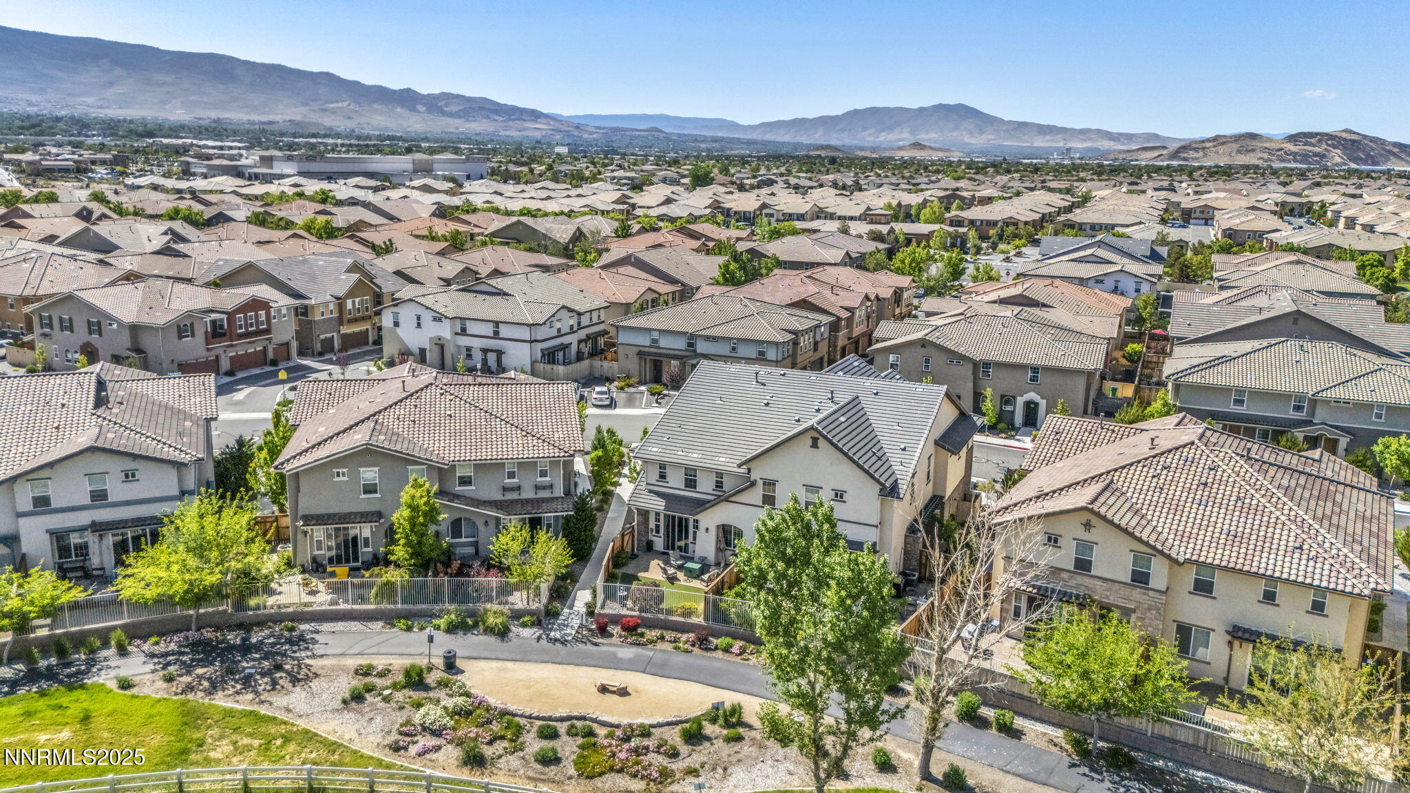 1940 Dark Horse Road, Unit C Reno, NV 89521 - Photo 28 of 69 a view of a city with a mountain