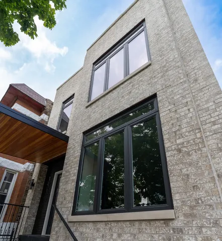 a view of a brick house