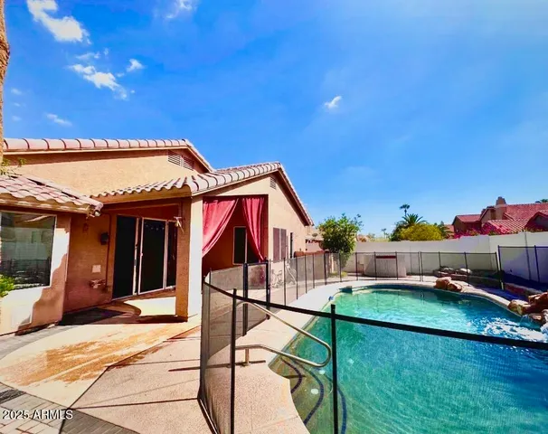 a view of a house with many windows