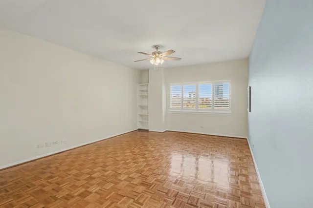 wooden floor in an empty room