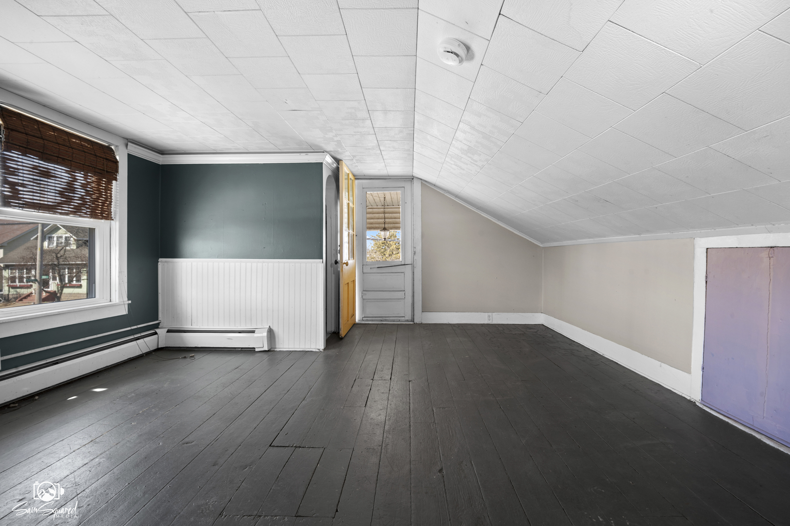 10947 1st Street Mokena, IL 60448 - Photo 16 of 29 a view of an empty room with wooden floor and a window