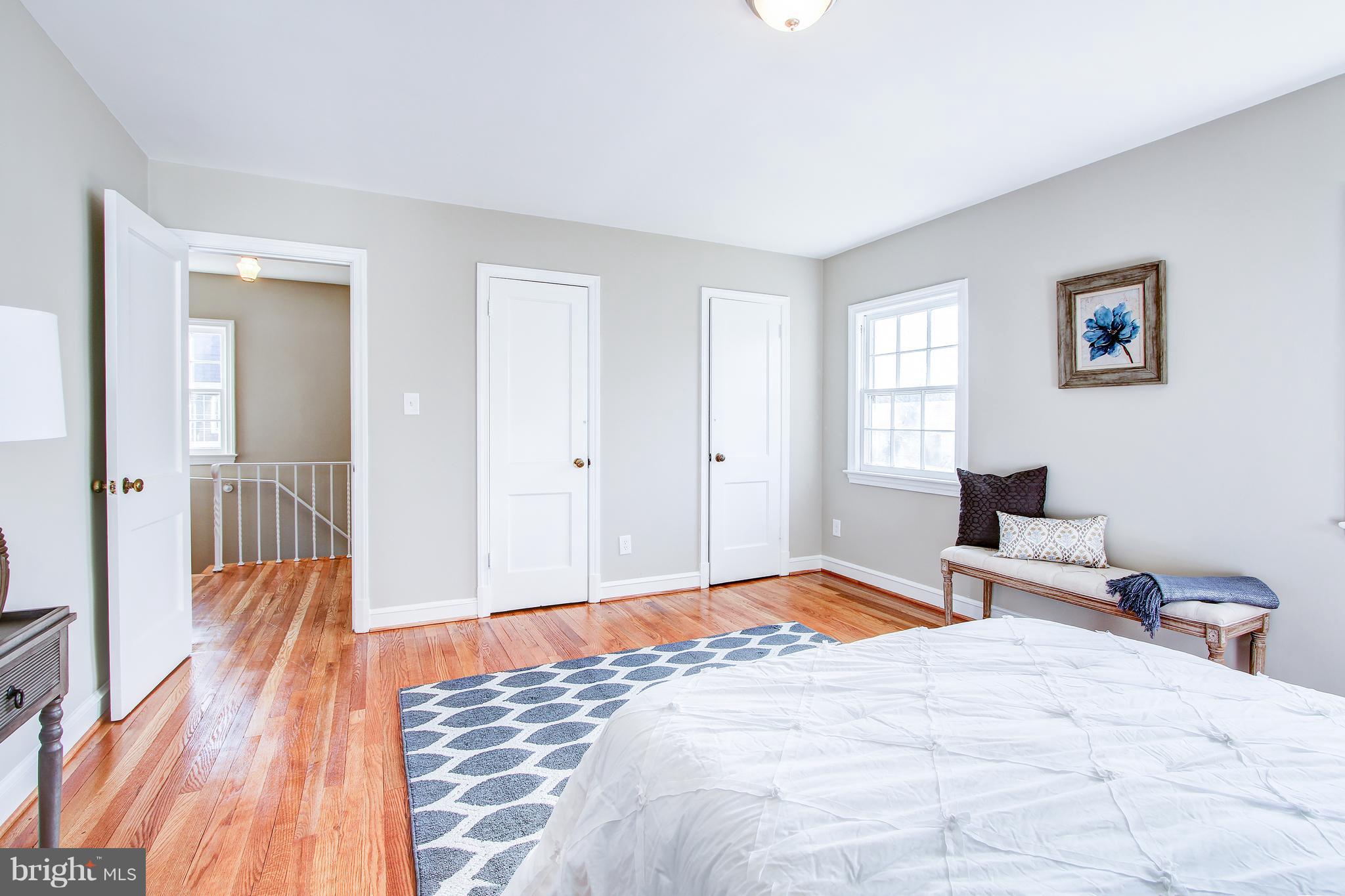 9521 Biltmore Drive Silver Spring, MD 20901 - Photo 15 of 28 Master Bedroom with Two Closets