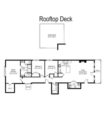 $3,950 | 3056 North Clybourn Avenue, Unit 1N, Chicago, IL 60618
