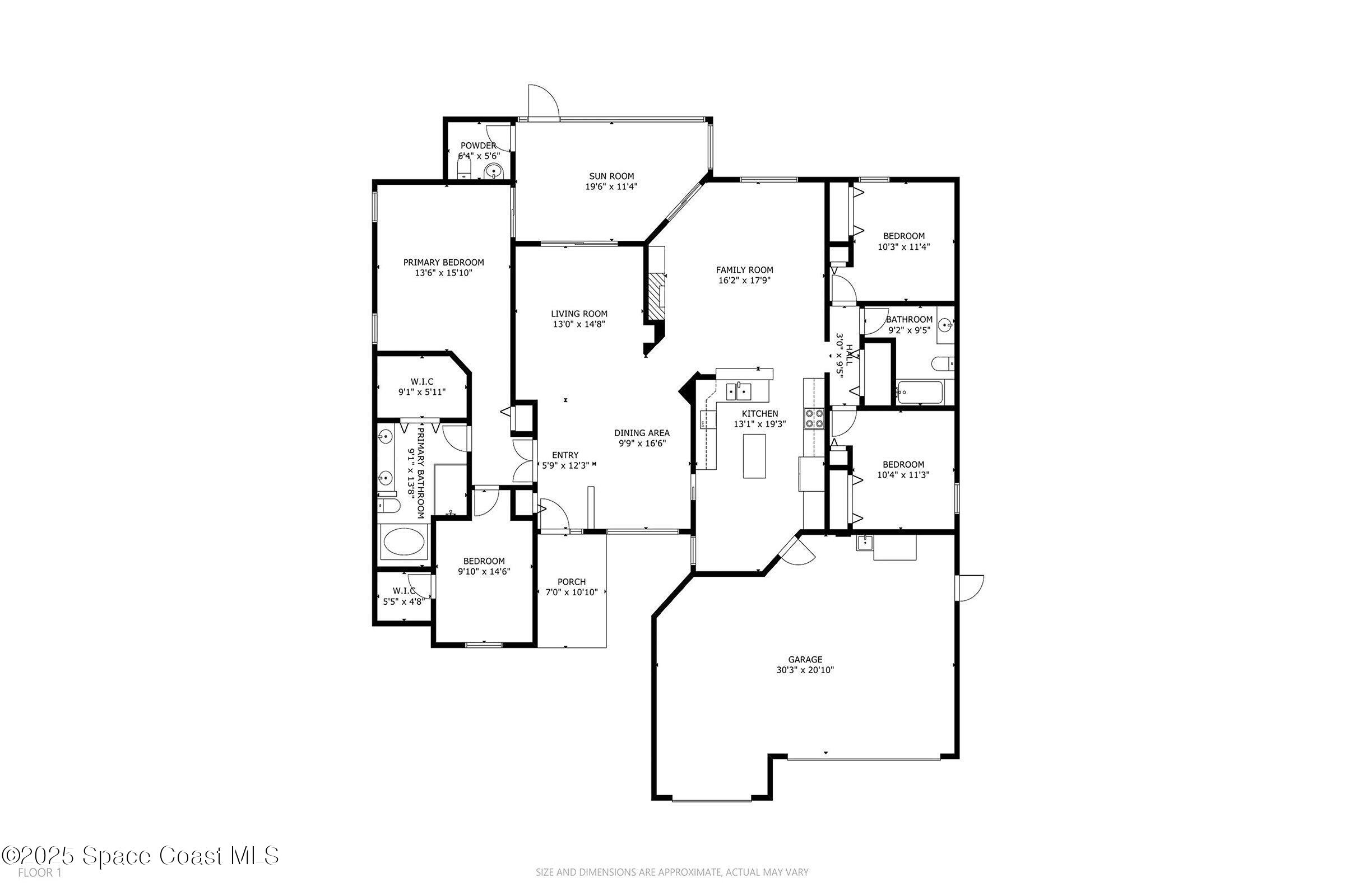 4048 Sand Ridge Drive Merritt Island, FL 32953 - Photo 70 of 70 a picture of a room with a white wall and a painting