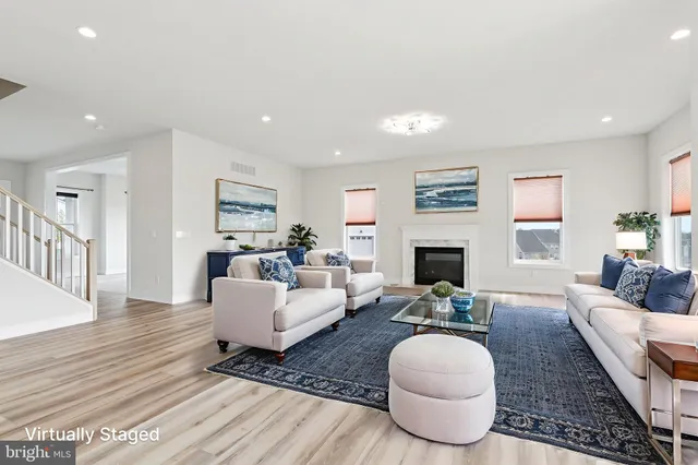 a view of a hallway with a white walls