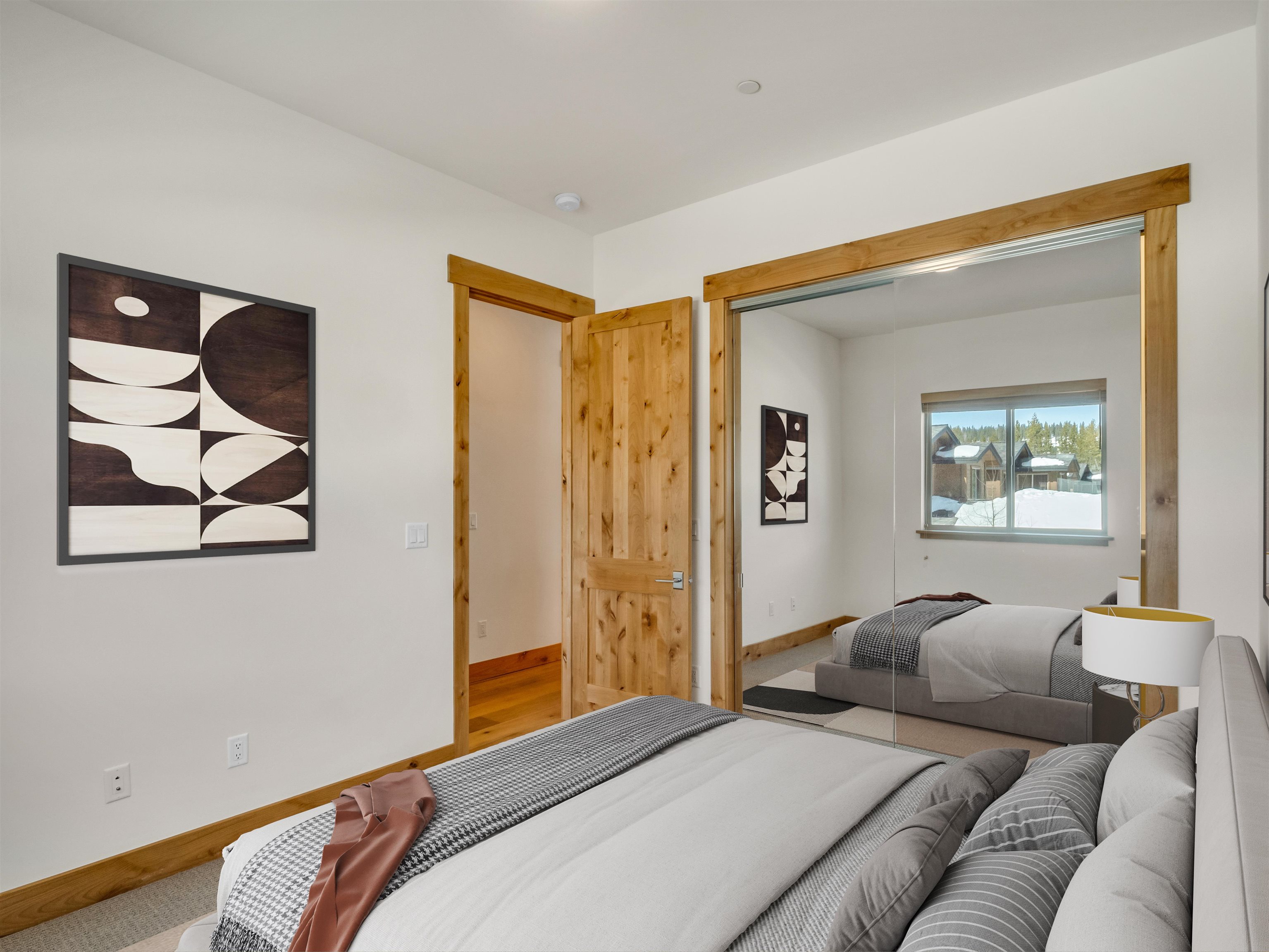 11643 McClintock Loop, Unit 3 Truckee, CA 96161 - Photo 7 of 21 a bedroom with a bed and a window