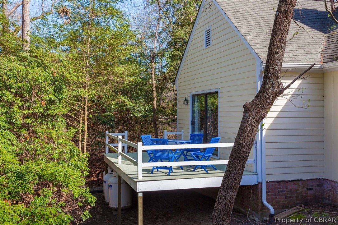 906 Blueberry Point Road White Stone, VA 22578 - Photo 33 of 47 Private Deck off the Master Suite