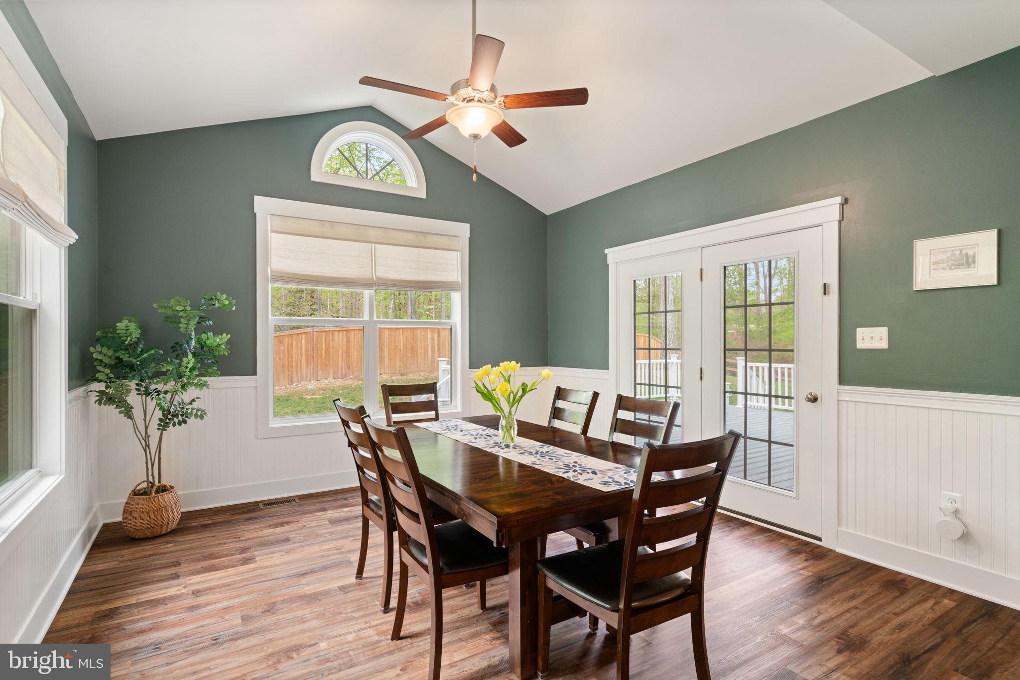 310 Tacketts Mill Road Stafford, VA 22556 - Photo 26 of 60 Seamless transition from dining room to deck