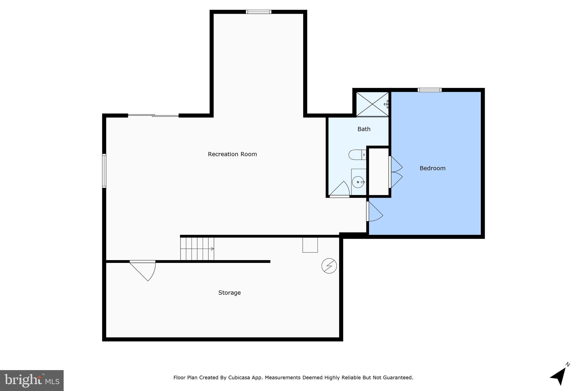 310 Tacketts Mill Road Stafford, VA 22556 - Photo 59 of 60 Basement floorplan