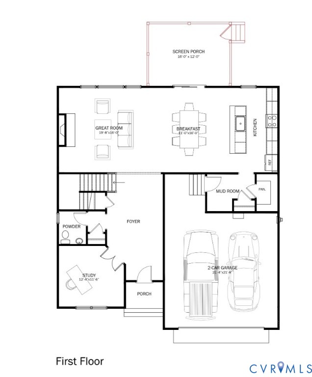 3731 Tuckmar Ridge Drive Moseley, VA 23120 - Photo 20 of 27 a picture of a wall with a white building