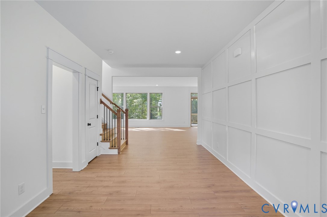 3731 Tuckmar Ridge Drive Moseley, VA 23120 - Photo 6 of 27 a view of entryway with wooden floor