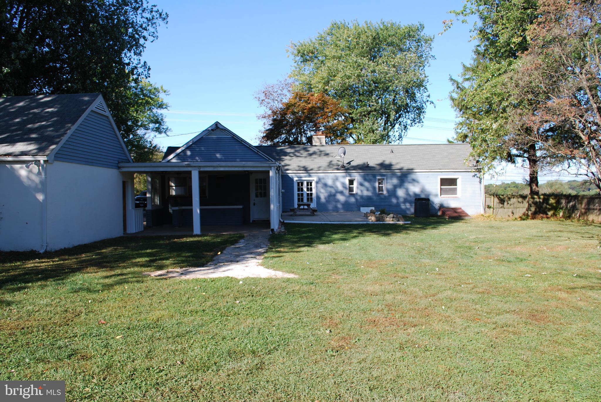15719 Old Hanover Road Upperco, MD 21155 - Photo 6 of 34 Back of house, patio for entertaining
