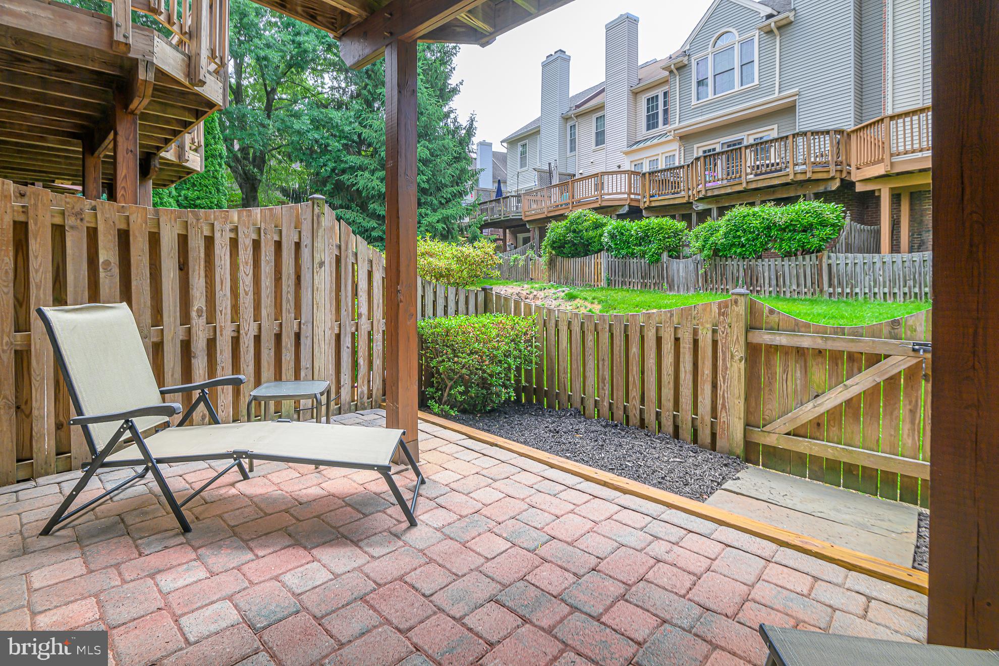 3783 Inverness Road Fairfax, VA 22033 - Photo 32 of 50 Patio off of Lower Level and Fenced Yard