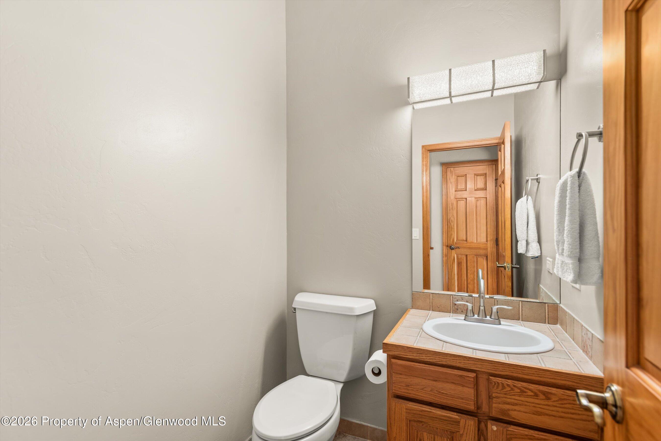 985 Lupine Circle Basalt, CO 81621 - Photo 21 of 30 Upstairs Half Bathroom
