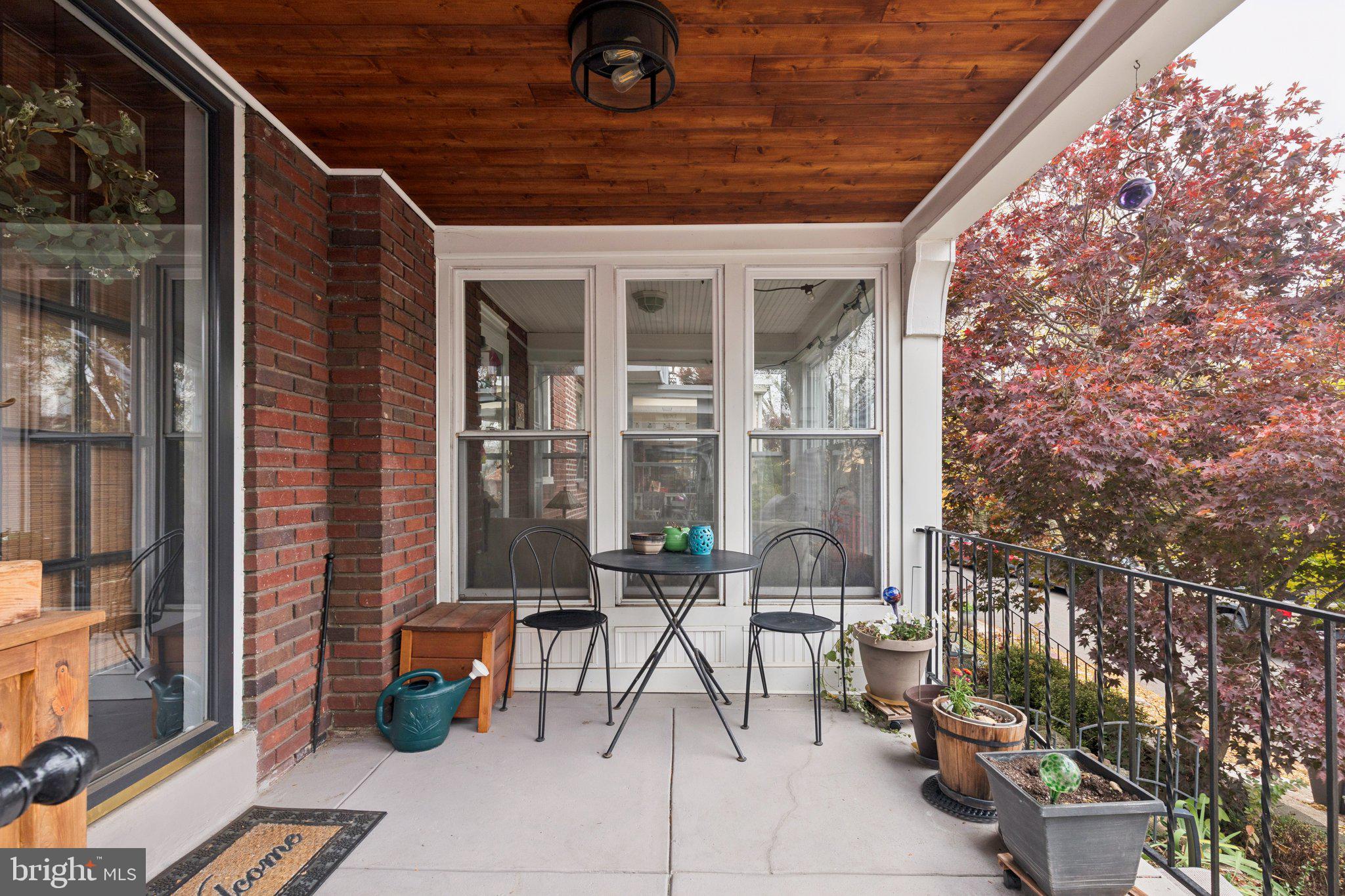 3419 Tilden Street Philadelphia, PA 19129 - Photo 14 of 16 a building outdoor space with patio furniture and potted plants