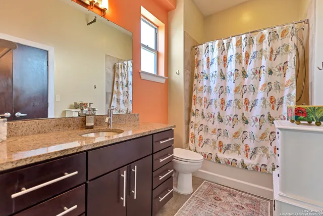 a view of a porch with furniture