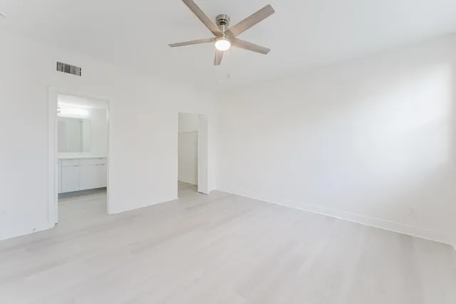 a view of empty room